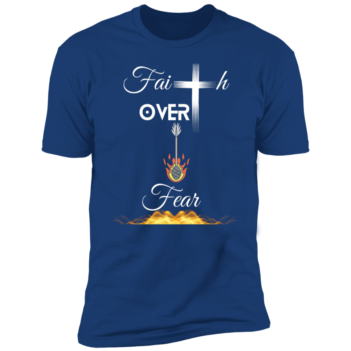 Faith Premium Short Sleeve T-Shirt | Christian Believers