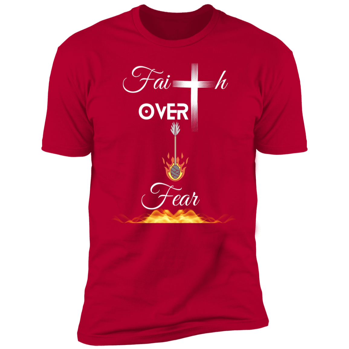 Faith Premium Short Sleeve T-Shirt | Christian Believers