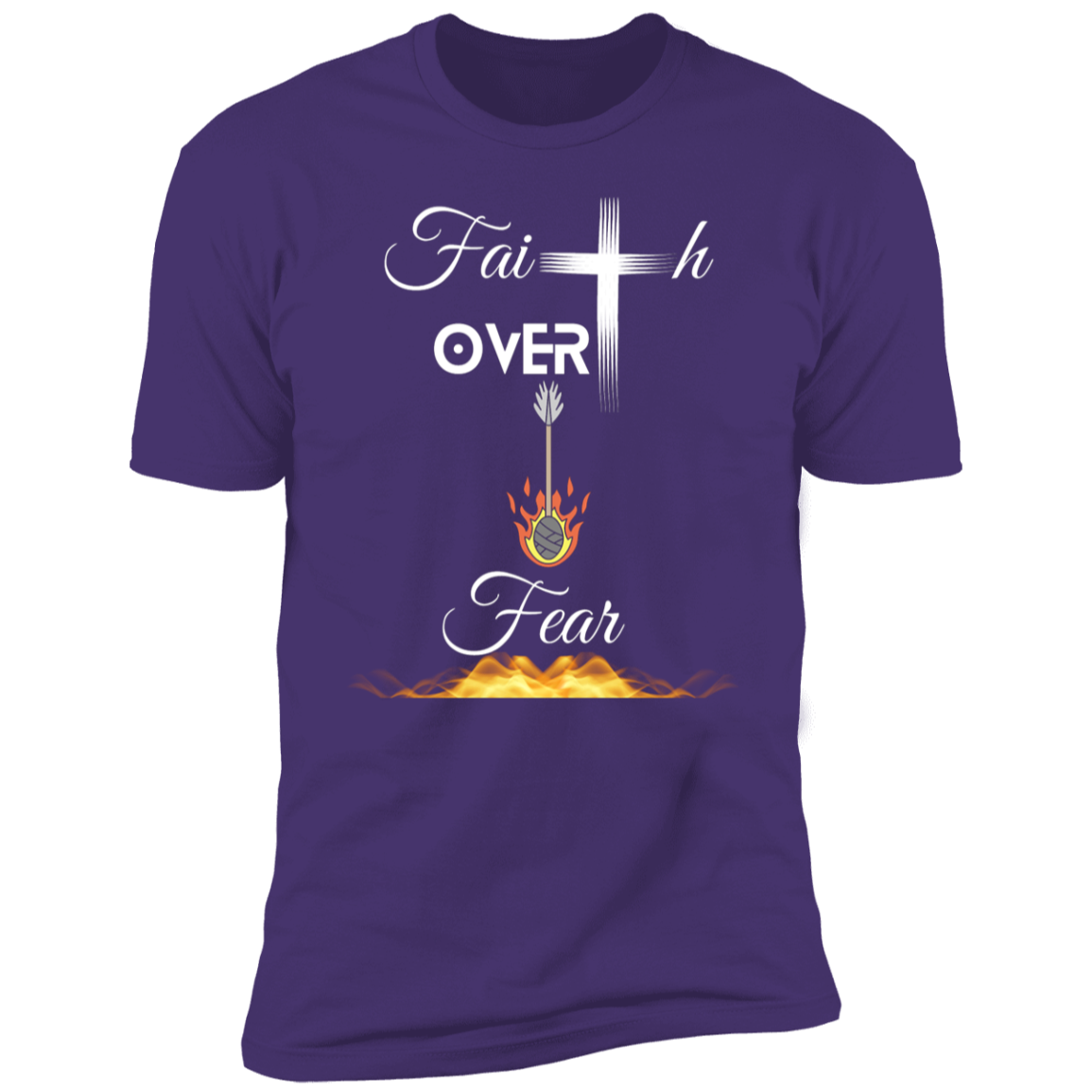 Faith Premium Short Sleeve T-Shirt | Christian Believers