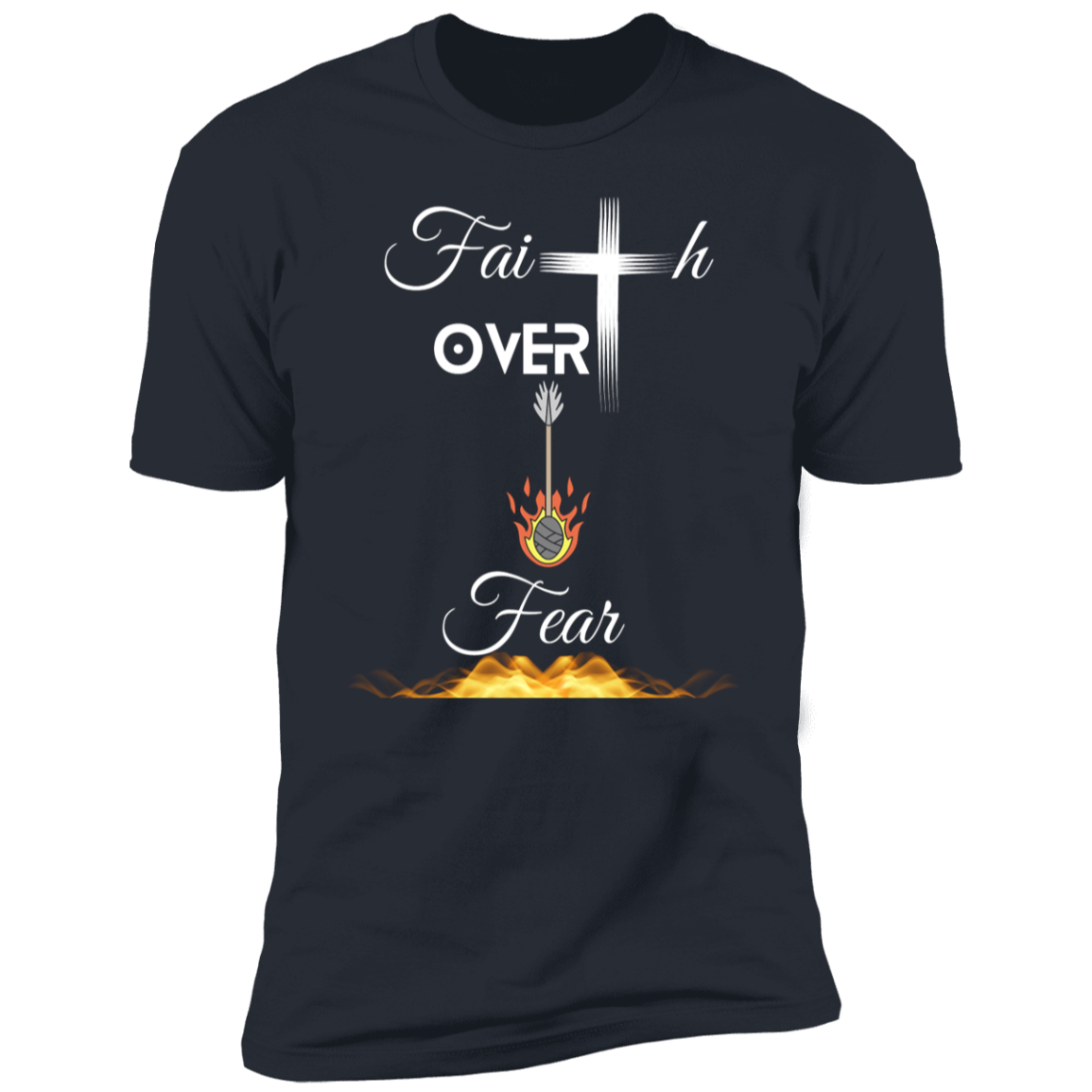 Faith Premium Short Sleeve T-Shirt | Christian Believers
