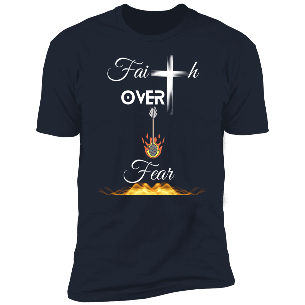 Faith Premium Short Sleeve T-Shirt | Christian Believers