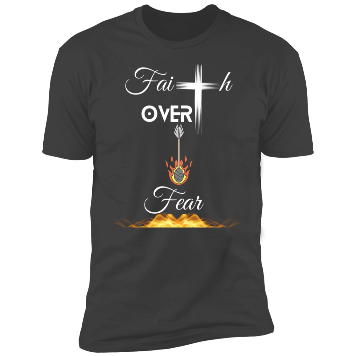 Faith Premium Short Sleeve T-Shirt | Christian Believers