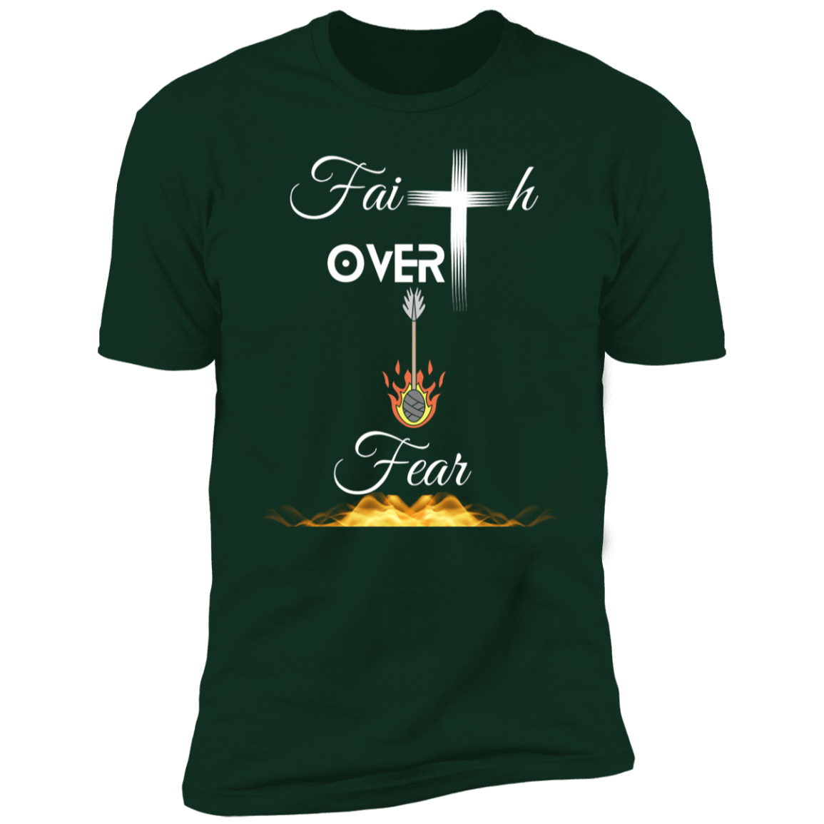 Faith Premium Short Sleeve T-Shirt | Christian Believers