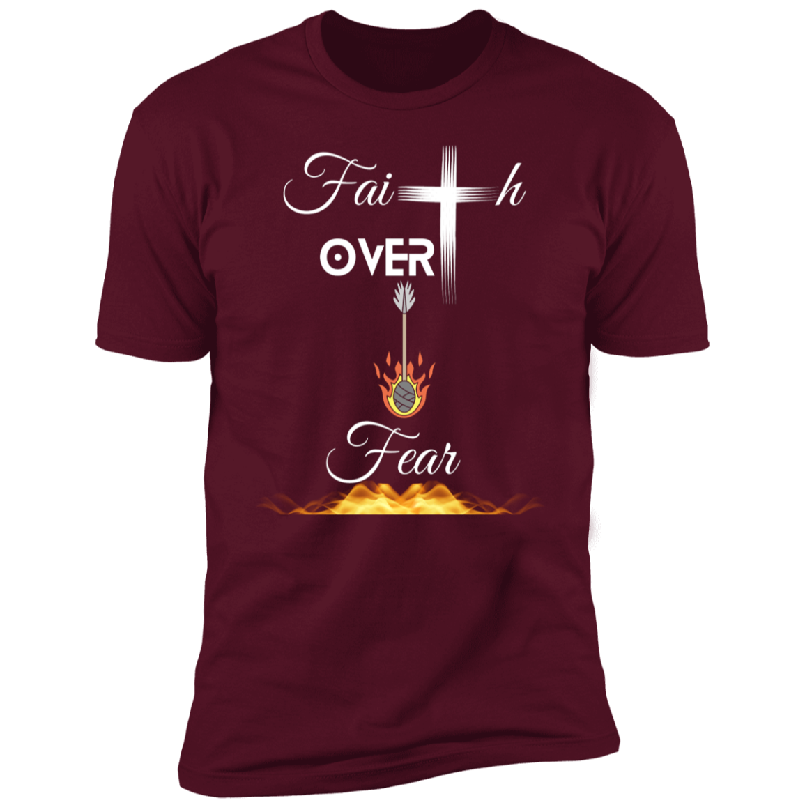 Faith Premium Short Sleeve T-Shirt | Christian Believers