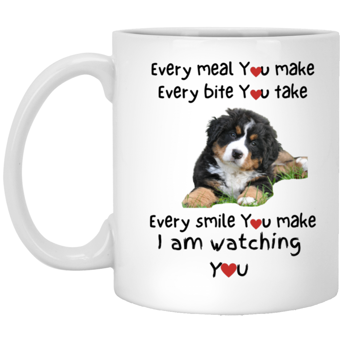 White Mug for Dog lovers