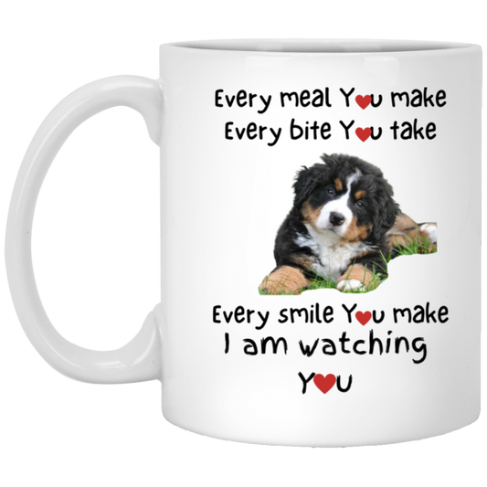 White Mug for Dog lovers