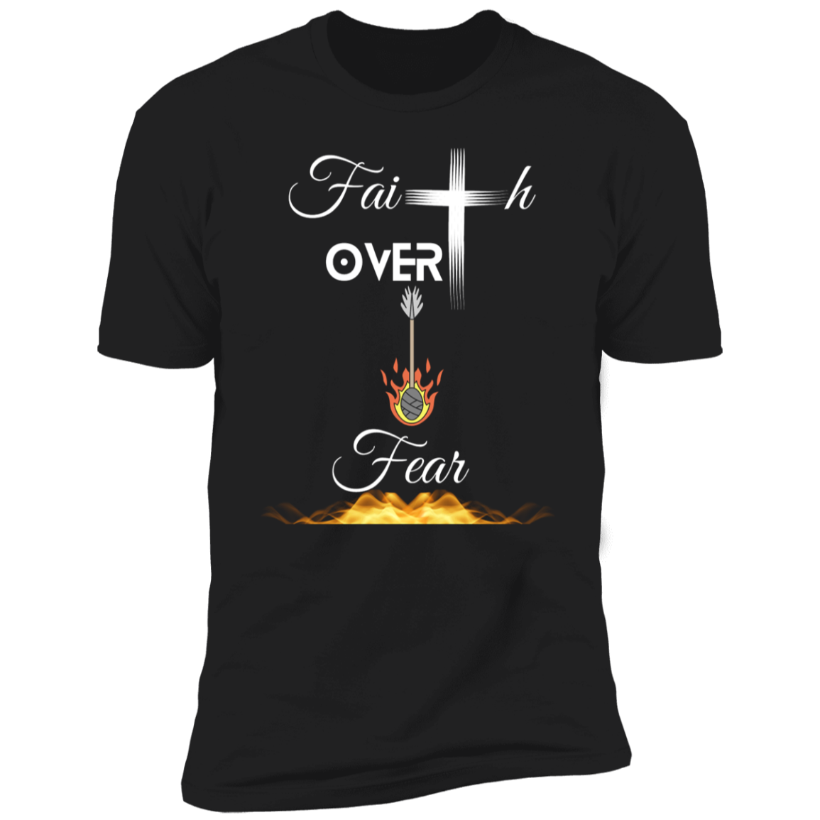 Faith Premium Short Sleeve T-Shirt | Christian Believers