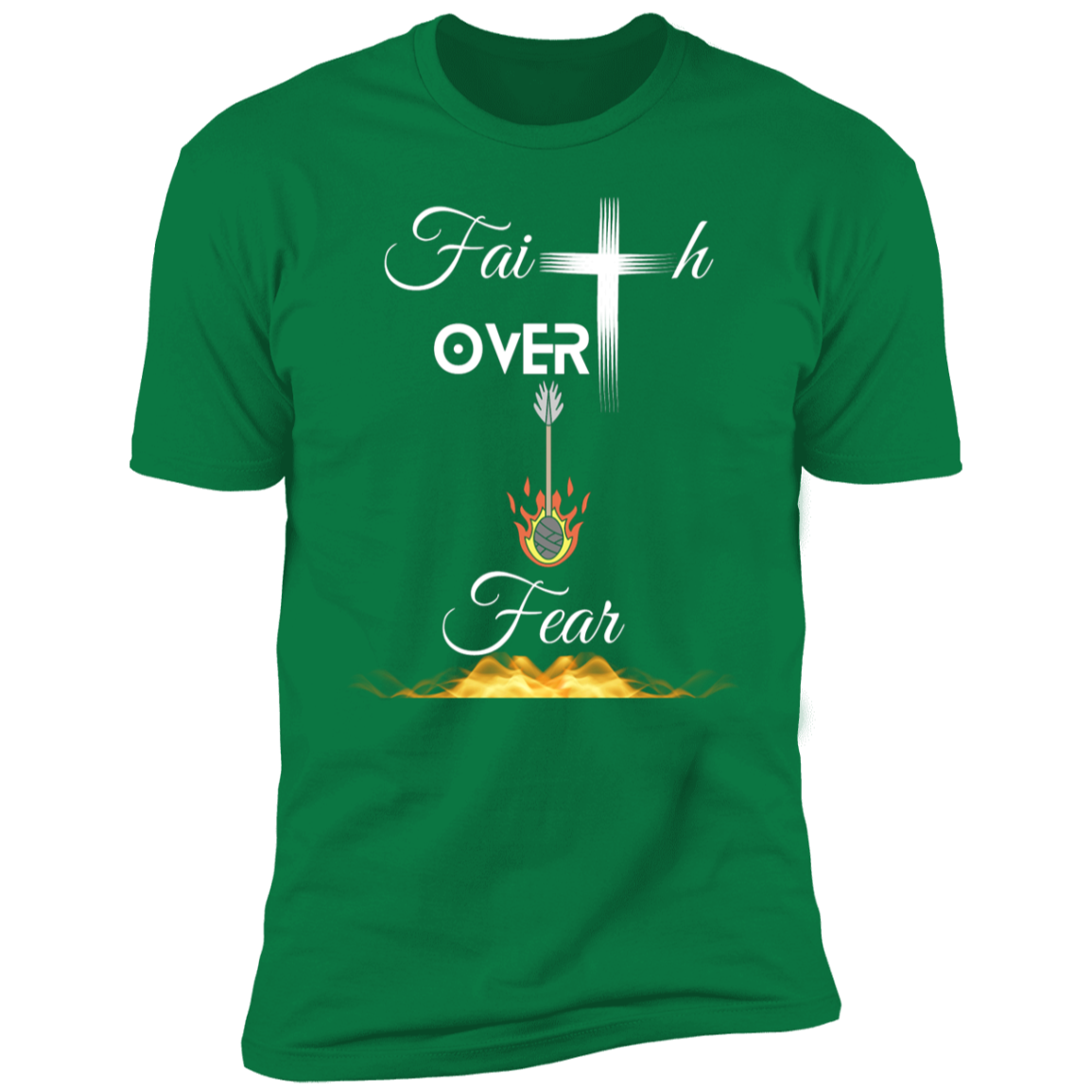 Faith Premium Short Sleeve T-Shirt | Christian Believers