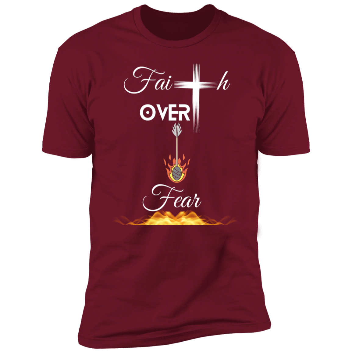 Faith Premium Short Sleeve T-Shirt | Christian Believers