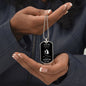 Son - Believe in Yourself Dog Tag Necklace