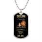 Military Chain | Perfect Gift to Your Son From Dad