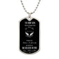 Son - Believe in Yourself , love Mom & Dad | Dog Tag Necklace