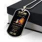 Son - Believe in Yourself Dog Tag Necklace from Dad