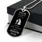 Son - Believe in Yourself Dog Tag Necklace