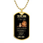 Military Chain | Perfect Gift to Your Son From Dad