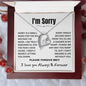 I'm Sorry Necklace - Perfect Gift when you messed Up