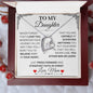 Daughter - Forever Love Necklace | Make her Cry with this Amazing Gift