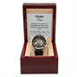 Perfect Gift to Father | Men's Openwork Watch