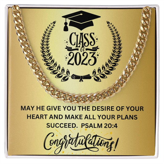 Graduation Gift - Cuban Link Chain