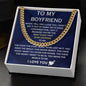 Boyfriend - Cuban Link Chain | You mean the World to me