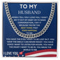Husband - Cuban Link Chain | You mean the World to me