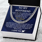 Boyfriend - Cuban Link Chain | You mean the World to me