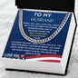 Husband - Cuban Link Chain | You mean the World to me