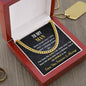 To My Man - You're the World to me |Cuban Link Chain