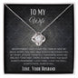 Love Knot Necklace for Wife | Make her Cry with this lovely Gift