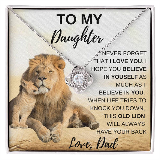 Daughter - Forever Love Necklace | Make her cry with this amazing Gift