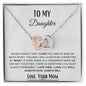 Interlocking Heart Necklace | Perfect gift for daughter from Mom
