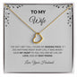 Gift To My Wife | Heart Necklace