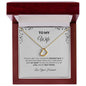 Gift To My Wife | Heart Necklace