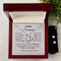 Gift To My Soulmate | Forever Love Necklace + CZ Earrings