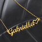 Mom - Name Necklace + Heart Character | Surprise her with this Amazing Gift