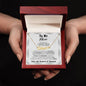 Mom - Name Necklace + Heart Character with Message Card | Surprise her with this amazing gift.