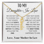 Daughter-In-Law - You'll are the best thing ever happen to Him
