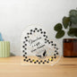 Grandma - A gift from Heaven | Acrylic Heart Plaque