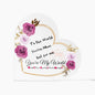 Mom - Acrylic Heart | Make her Cry with this Perfect Gift
