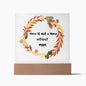 Mom - Acrylic Square with Led Base | Perfect Gift for Mom