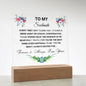 Soulmate You're what I always waited for...|  Acrylic Square Plaque Gift