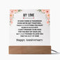 My Love - I can promise to love you for the rest of my Life | Happy Anniversary