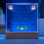 Soulmate You're what I always waited for...|  Acrylic Square Plaque Gift