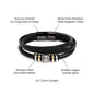 To My Man - You're the World to me | Forever Bracelet