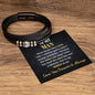 To My Man - You're the World to me | Forever Bracelet