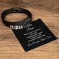 Love You Forever Bracelet with Giflt Card | Perfect gift for Dad
