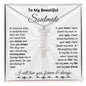 Soulmate - Insert your name with your soulmate or your children name in this Multi Vertical Name Necklace