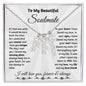 Soulmate - Insert your name with your soulmate or your children name in this Multi Vertical Name Necklace