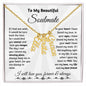 Soulmate - Insert your name with your soulmate or your children name in this Multi Vertical Name Necklace