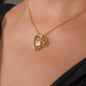 I'm sorry Necklace - Available in 18K Yellow Finish & 14K White Gold Finish